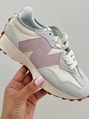 New Balance 327 Grey Pink (Master Quality)