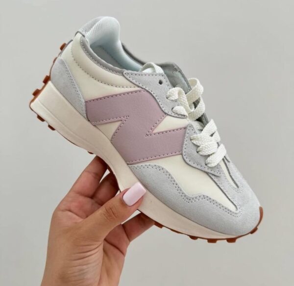 New Balance 327 Grey Pink (Master Quality)