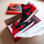 Nike Air Jordan Retro 1 Satin Bred (UA Quality)