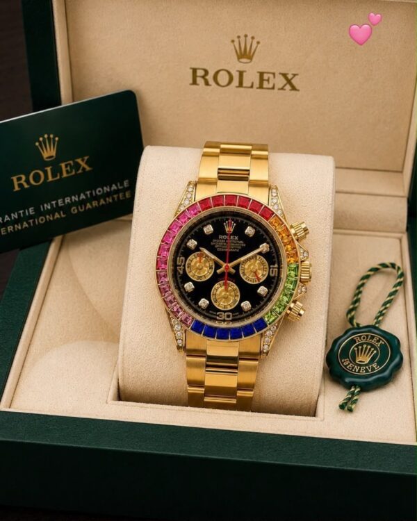 Rolex rainbow golden