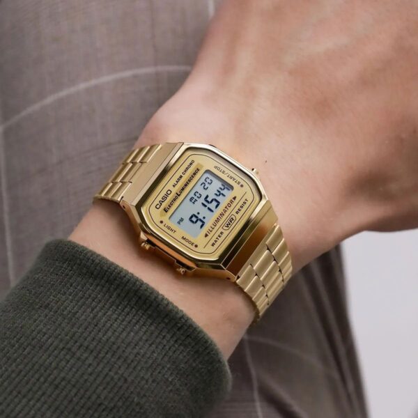 Casio vintage golden