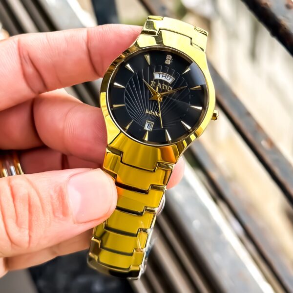 Rado ceramic gold black
