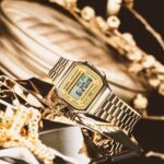 Casio vintage golden