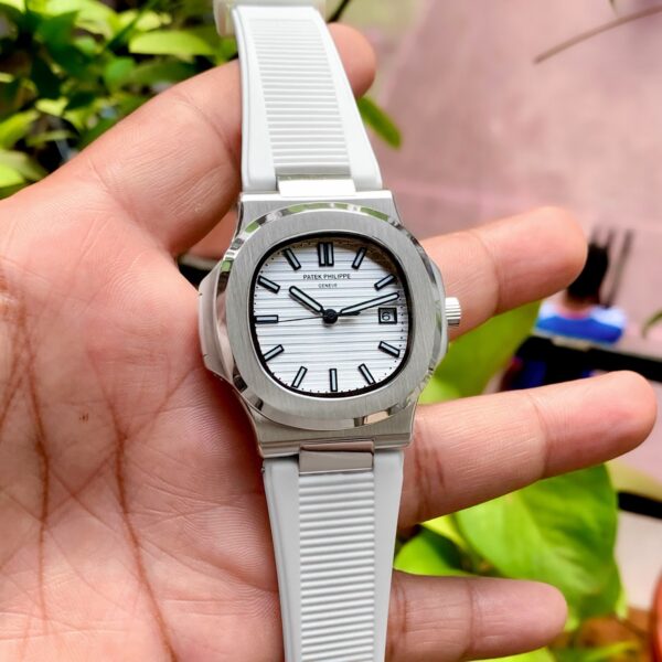 Patek Philippe Nautilus White Premium Automatic
