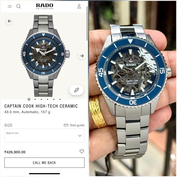 Rado captain cook