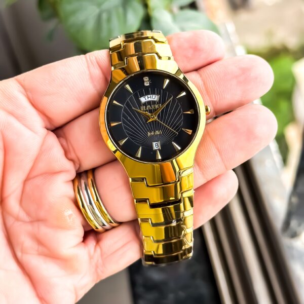 Rado ceramic gold black