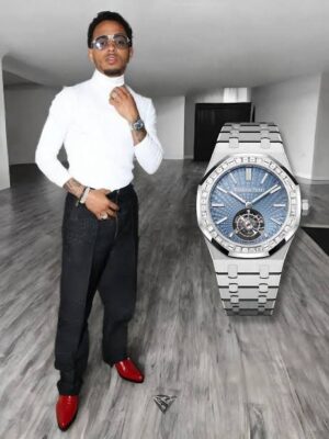 Audemars piguet turboline ice blue