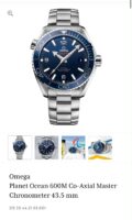 Omega seamaster planet ocean