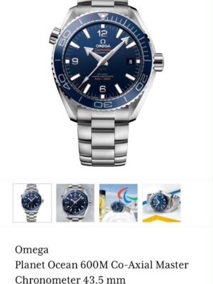 Omega seamaster planet ocean
