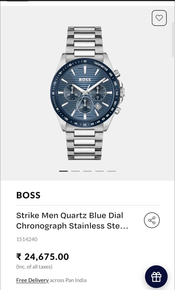 Boss Strike Men 41mm