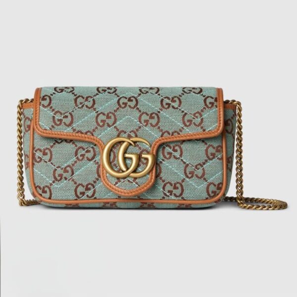 Gucci GG marmount super mini sling bag