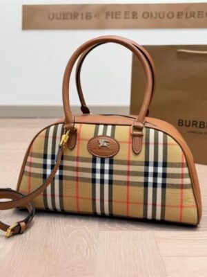Burberry highlands bowling handbag