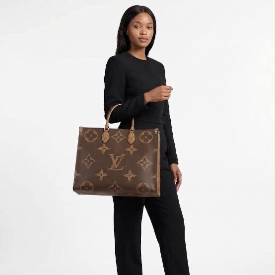 LV on the go tote bag