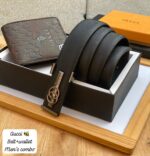Montblanc Wallet + Belt combo
