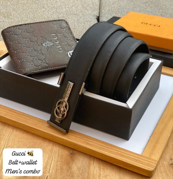 Montblanc Wallet + Belt combo
