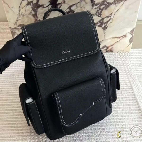 Dior saddle large flap backpack