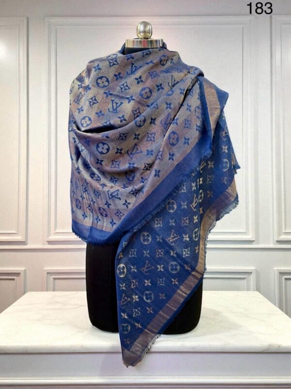 Louis vuitton so shine monogram shawl