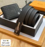 Montblanc Wallet + Belt combo
