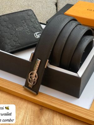 Montblanc Wallet + Belt combo