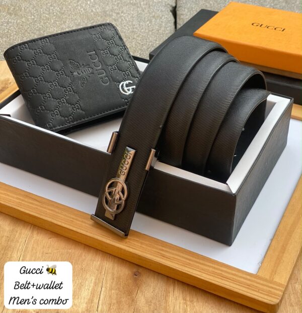 Montblanc Wallet + Belt combo