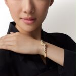 Cartier studded panther bracelet