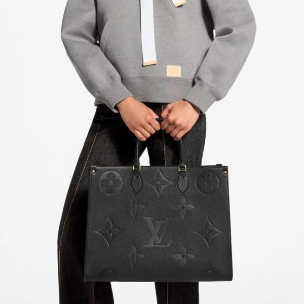 LV on the go tote bag