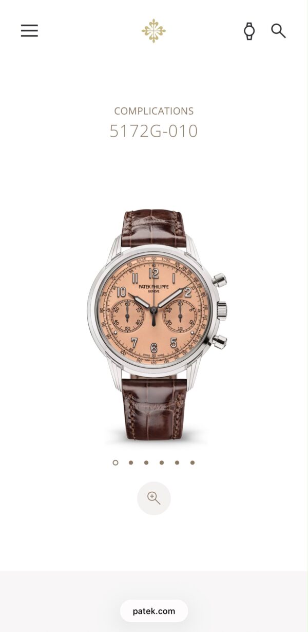 Patek philippe 51702 SEMI ETA
