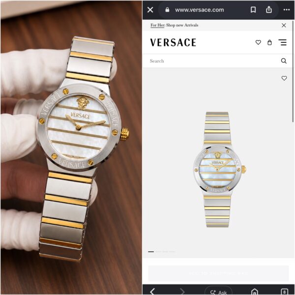 Versace women greca