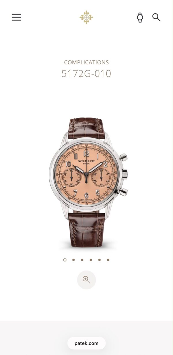 Patek philippe 51702 SEMI ETA