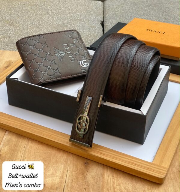 Montblanc Wallet + Belt combo