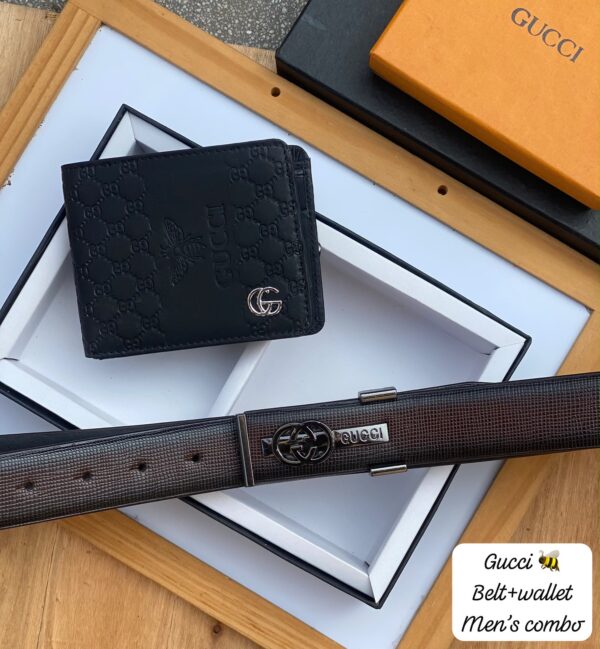 Montblanc Wallet + Belt combo