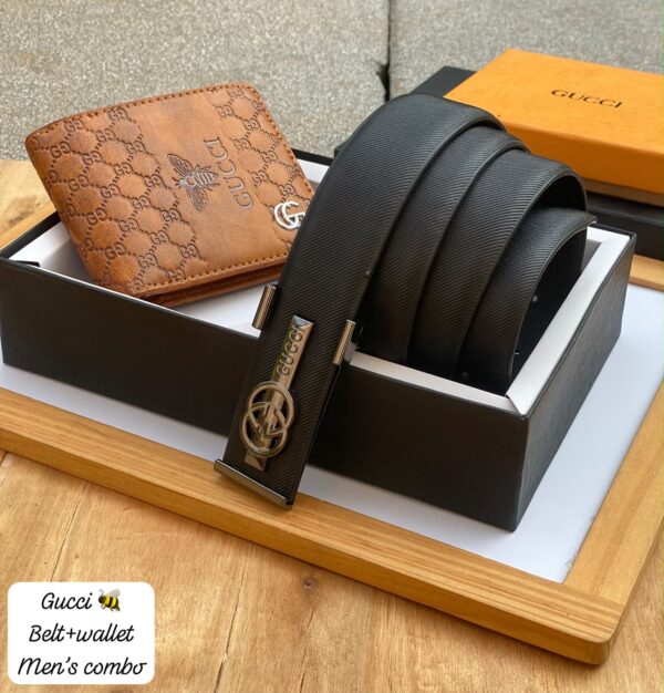Montblanc Wallet + Belt combo