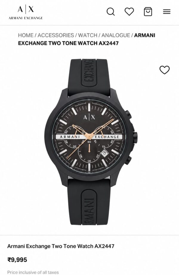 Armani exchange
