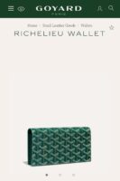 Goyard Long Wallet