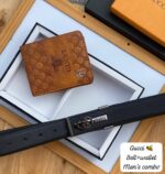 Montblanc Wallet + Belt combo