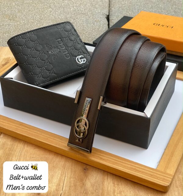 Montblanc Wallet + Belt combo