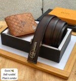Montblanc Wallet + Belt combo