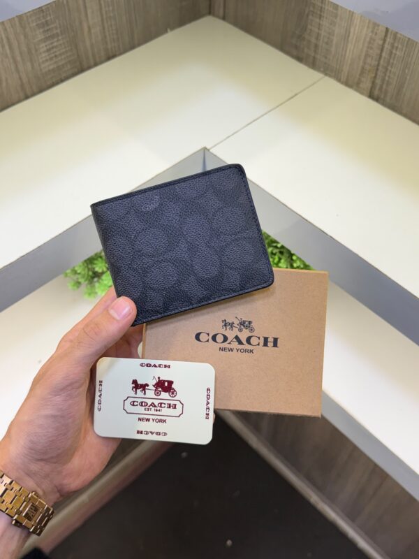 Coach monogram wallet