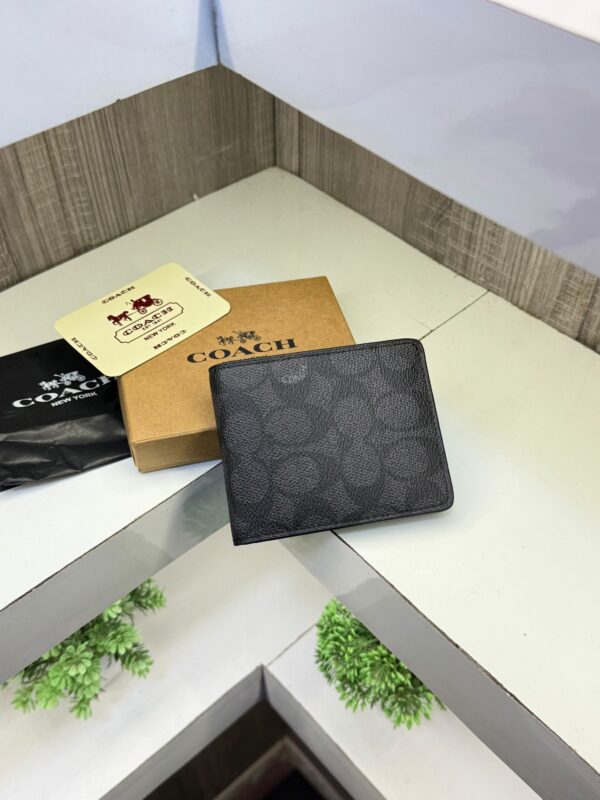 Coach monogram wallet