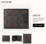 Coach wallet