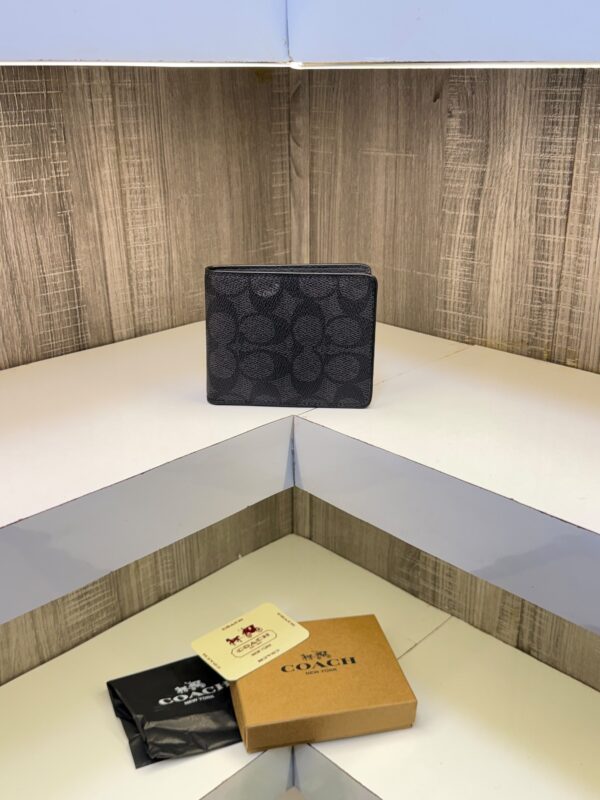 Coach monogram wallet